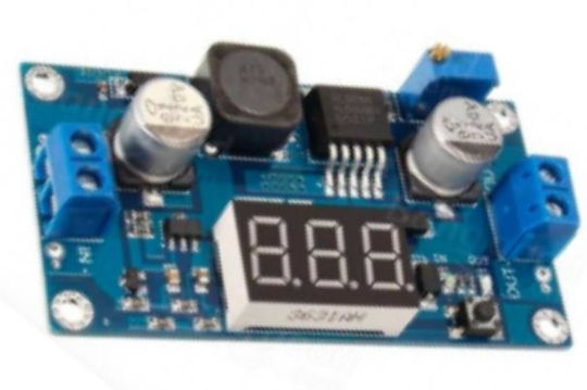 Optum DC-DC Adjustable Boost Power Supply Module with 3-digit Display (XL6009)