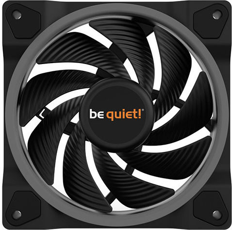 Be Quiet Light Wings High Speed Case Fan 140mm (2200rpm / 71.7cfm) with ARGB Lighting and 4-Pin PWM Connection