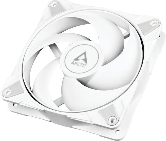Arctic P12 Max Case Fan 120mm with Without LEDs Lighting and Connection 4-Pin PWM 1pcs White