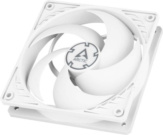 Arctic P12 Max Case Fan 120mm with Without LEDs Lighting and Connection 4-Pin PWM 1pcs White