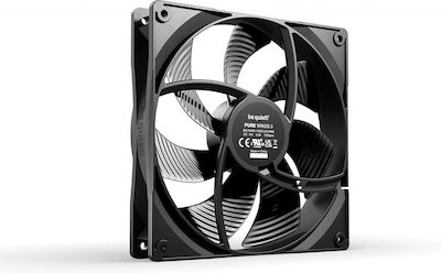 Be Quiet Pure Wings 3 Ventilator Carcasă 140mm cu Conexiune 4-Pin PWM 1buc