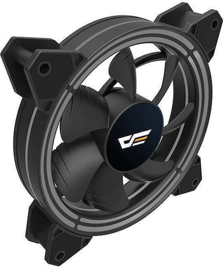 Darkflash CF11 Pro Ventilator Pentru Carcasă 3în1 120mm (1200rpm / 38cfm) cu Iluminare ARGB și Conexiune 6 Pini 3 Bucăți