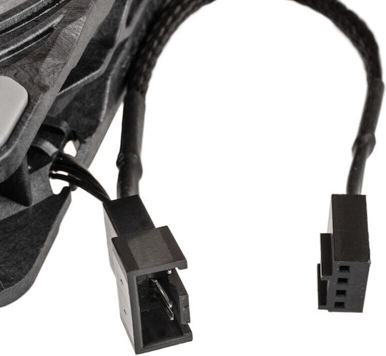 Phanteks F120T30 Gehäuselüfter (2000rpm / 67cfm) Ohne LEDs Beleuchtung und Verbindung 4-Pin PWM