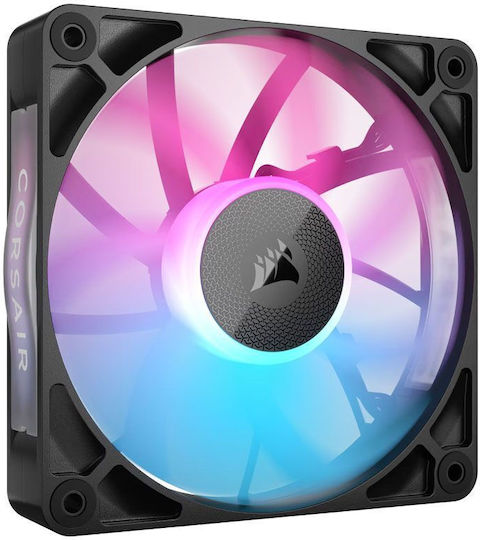 Corsair iCue Link RX120 Case Fan (2100rpm / 74.2cfm) with RGB Lighting and 4-Pin PWM Connection