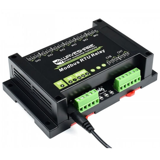Waveshare Industrial Modbus RTU 8-ch Relay Module