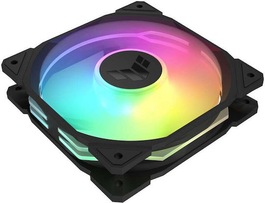 Asus TUF Gaming TR120 Reverse Blade Case Fan 2000rpm 76.3cfm with ARGB Lighting and 4-Pin PWM Connection
