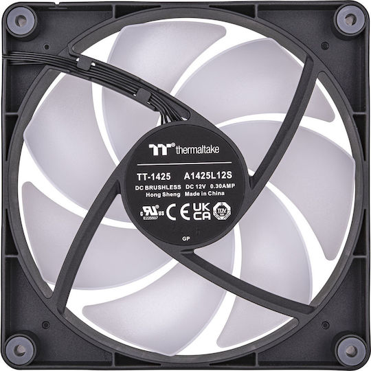 Thermaltake CT140 Sync PC Case Fan (1500rpm / 77.37cfm) with ARGB Lighting and 3-Pin / 4-Pin PWM Connection 2pcs