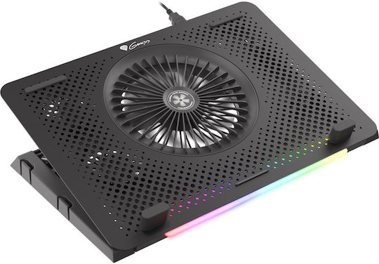 Genesis Oxid 450 RGB Cooling Pad για Laptop έως 15.6" με 1 Ανεμιστήρα