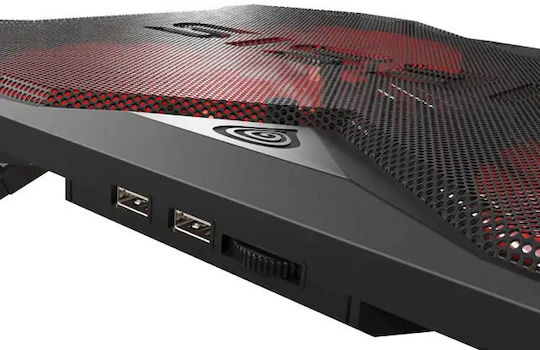 Genesis Oxid Cooling Pad για Laptop έως 17.3" με 4 Ανεμιστήρες