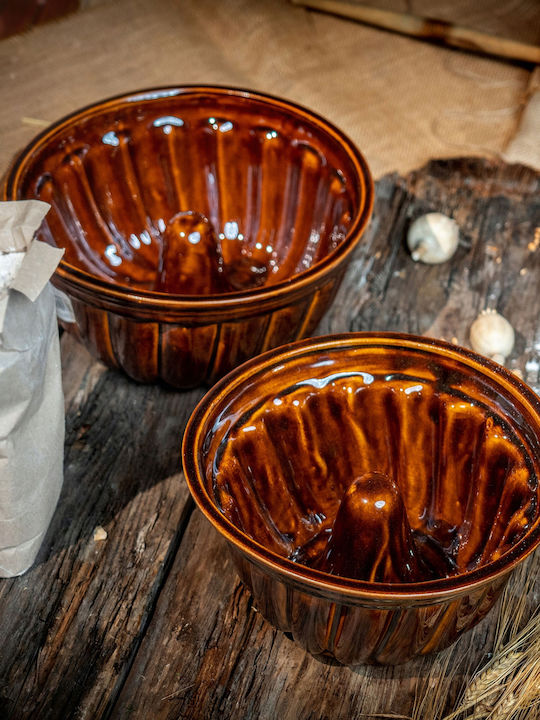Kadax Formă de Patiserie pentru Chec Rotund Ceramică 1buc