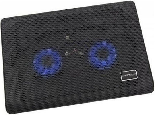 Esperanza Tivano Cooling Pad for Laptop up to 17.3" with 2 Fans and Lighting