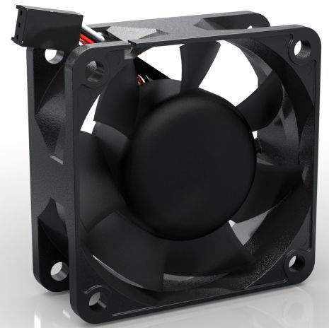 Noiseblocker PR-2 Case Fan 60mm with Connection 3-Pin 1pcs