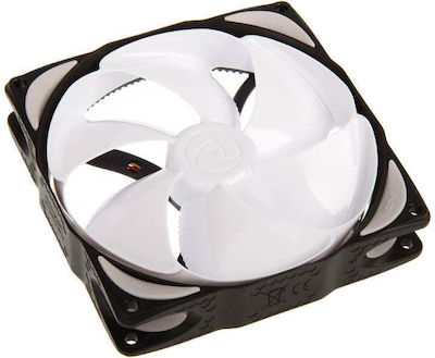 Noiseblocker NB-eLoop Bionic B12-2 Case Fan 120mm με Σύνδεση 3-Pin Λευκό