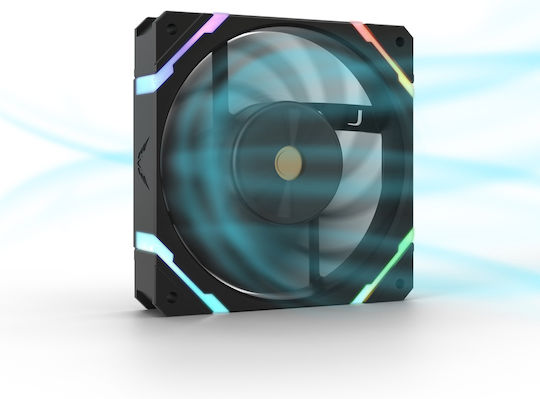 Valkyrie X12 Case Fan 120mm (2150rpm / 80cfm) με ARGB Φωτισμό και Σύνδεση 4-Pin PWM