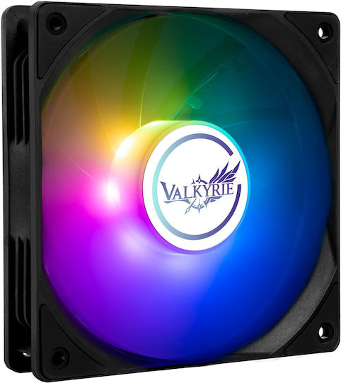 Valkyrie V12R Reverse Blade Case Fan 120mm (1850rpm / 75cfm) με ARGB Φωτισμό και Σύνδεση 4-Pin PWM