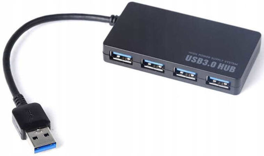 USB 3.0 Hub 4 Anschlüsse mit USB-A Verbindung und Externe Stromversorgung (1027782610)