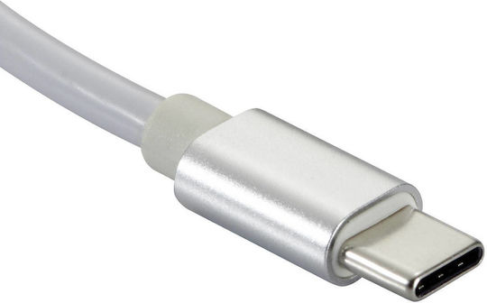 Level One USB-0402 Netzwerkadapter USB-C mit Verkabelter Ethernet Verbindung (v3)