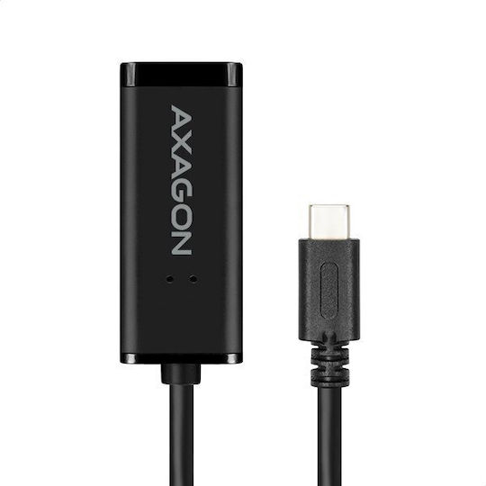 Axagon ADE-SRC USB-C Network Adapter with Wired Connection Gigabit Ethernet v1