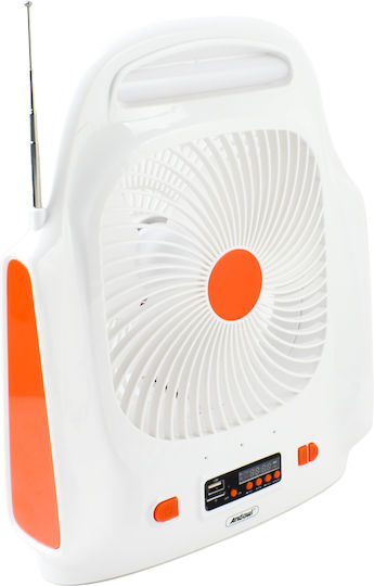 Andowl Ηλιακό σύστημα με Ανεμιστήρα Q-F107 2 Λαμπες Q-F107