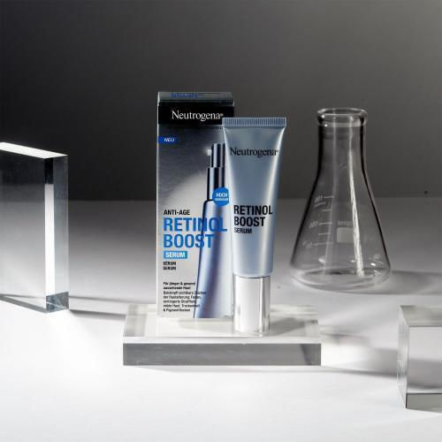 Neutrogena Retinol Boost Anti-Aging Serum Gesicht mit Retinol & Hyaluronsäure 30ml