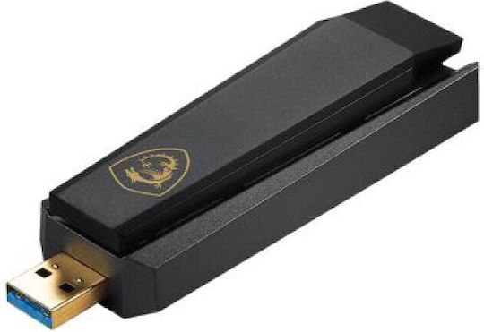 MSI GUAXE54 USB Network Adapter with Wireless Wi-Fi Connection