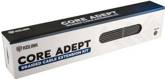 Kolink Core Adept Braided Cable Extension Kit Peripheral - Peripheral Cable Γκρι COREADEPT-EK-GRY