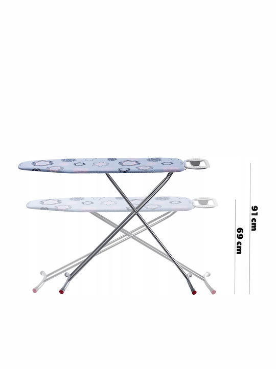 Kadax Ironing Board for Steam Iron Foldable 120x38cm