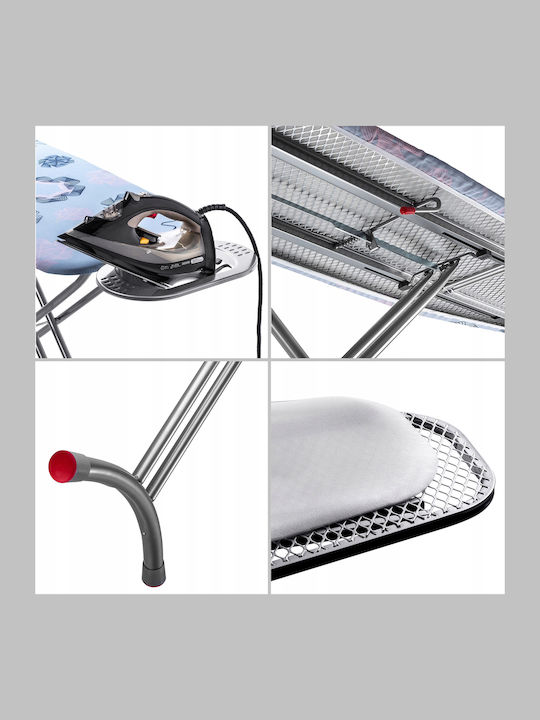 Kadax Ironing Board for Steam Iron Foldable 120x38cm