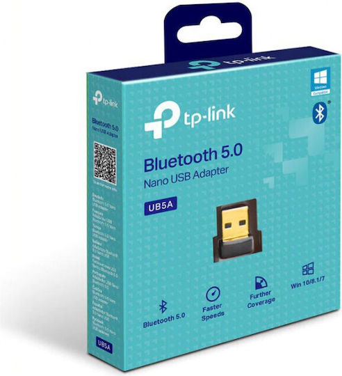 TP-LINK Ub5a v2 USB Bluetooth 5.0 Adaptor cu Raza de Acțiune 10m