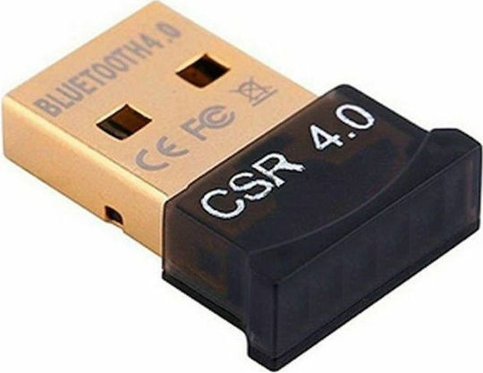 Iggual USB Bluetooth 4.0 Adapter mit Reichweite 30m Schwarz (IGG316658)