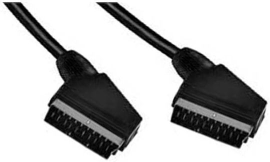 Suntek Καλώδιο Scart male - Scart male 3m Μαύρο 01.079.0054