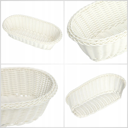 Kadax Bread Basket Wicker Beige