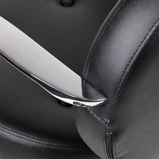 Gabbiano Asti Black Hairdressing Chair