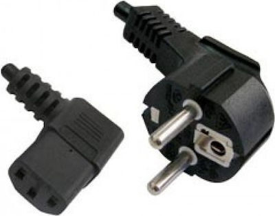 Muzik Schuko - IEC C13 Cable 1.5m Μαύρο SP-PC-EU02