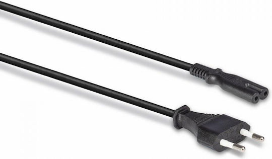 Lindy IEC C7 - IEC C7 Cable 5m Μαύρο