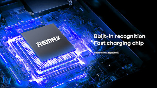 Remax Braided USB to Lightning / Type-C Cable 3A Λευκό 1.2mRC-C003