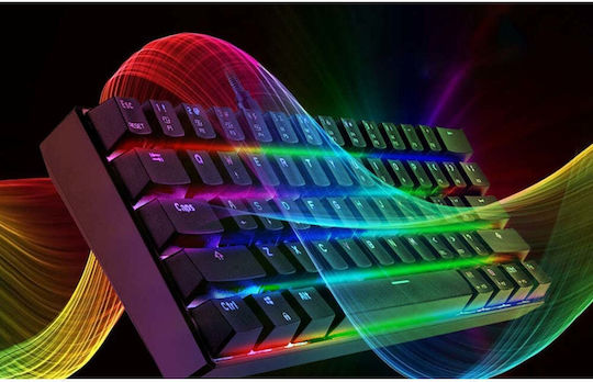 Motospeed CK61 Gaming Mechanische Tastatur 60% mit Outemu Blau Schaltern und RGB-Beleuchtung (Englisch US)