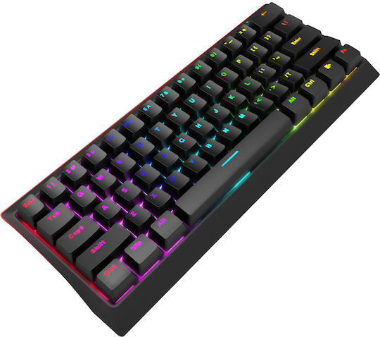 Marvo KG962 Gaming Mechanische Tastatur 60% mit Benutzerdefiniert Blau Schaltern und RGB-Beleuchtung (Englisch US)