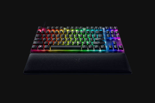 Razer Huntsman V2 TKL Optical Gaming Keyboard Tenkeyless with Razer Clicky switches and RGB lighting (English US)