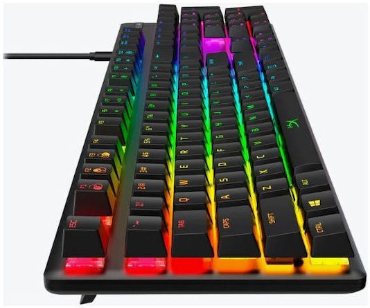 HyperX Alloy Origins Aqua Switches Gaming Tastatură Mecanică Tenkeyless cu iluminare RGB (Engleză US)