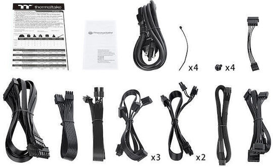 Thermaltake ToughPower GF3 850W Black Computer Power Supply Full Modular 80 Plus Gold