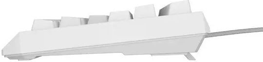 Genesis Thor 230 TKL Gaming Mechanical Keyboard Tenkeyless with Outemu Brown switches and RGB lighting (English US) White