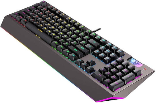 Havit KB872L Gaming Μηχανικό Πληκτρολόγιο με RGB φωτισμό (Αγγλικό US)