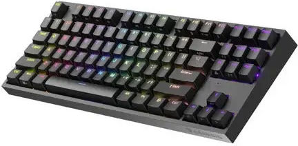 Genesis Thor 404 Gaming Mechanical Keyboard Tenkeyless with Gateron Yellow switches and RGB lighting (English US)