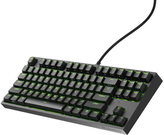 Genesis Thor 404 Gaming Mechanical Keyboard Tenkeyless with Kailh Box Brown switches and RGB lighting (English US)