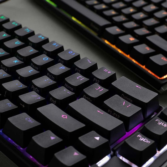 Ducky One 3 Mini Classic Gaming Mechanical Keyboard 60% with Cherry MX Blue switches and RGB lighting (English US)