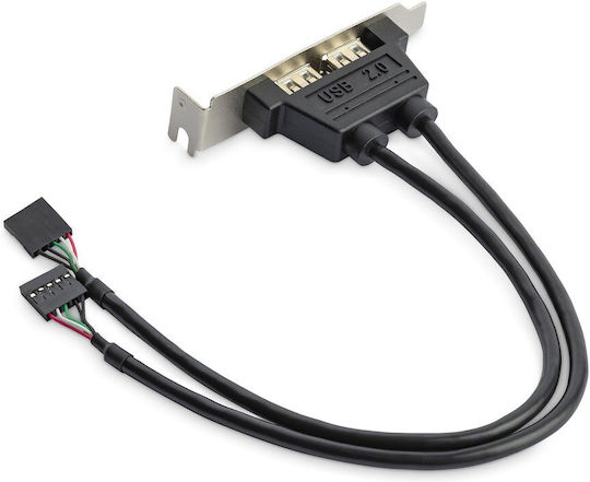 Hiditec Εξωτερική USB Κάρτα Ήχου 2.0 σε χρώμα