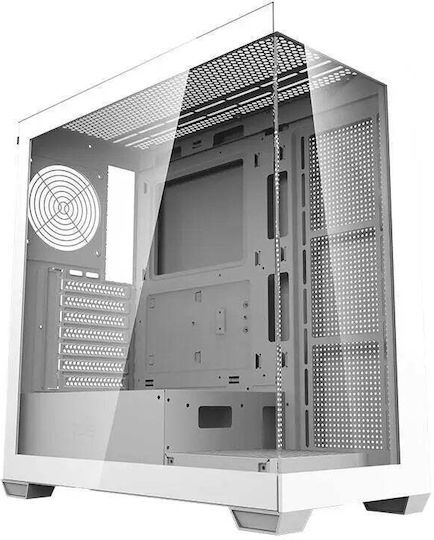 Darkflash DS900 Gaming Midi Tower Computer Case with Side Window White