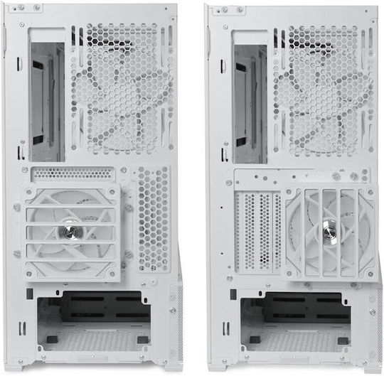 Lian Li Lancool 216 RGB Gaming Midi Tower Computer Case with Side Window White