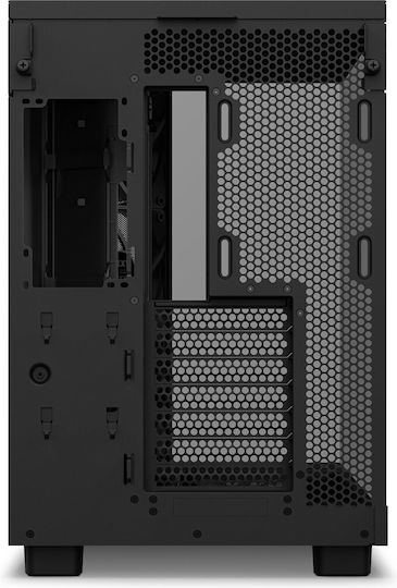 NZXT H6 Flow Gaming Midi Tower Κουτί Υπολογιστή με Πλαϊνό Παράθυρο Μαύρο